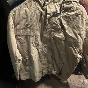 Eddie bauer outdoors outfitters jacket with hood size large